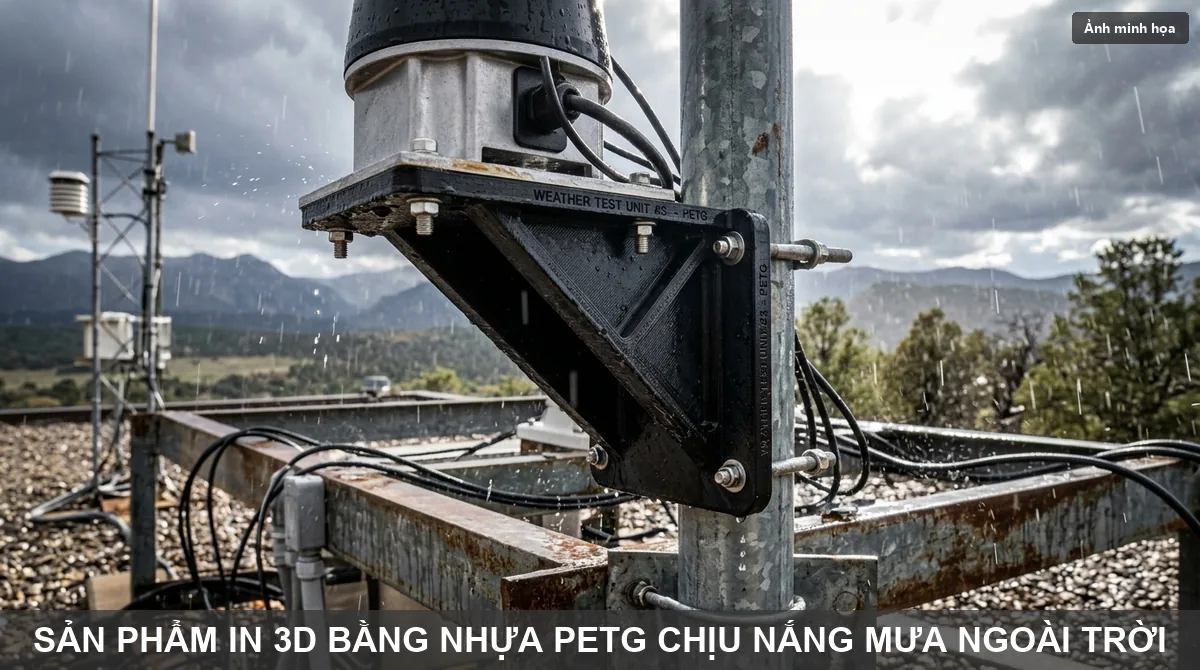 Hướng dẫn in nhựa PETG chịu nhiệt ngoài trời