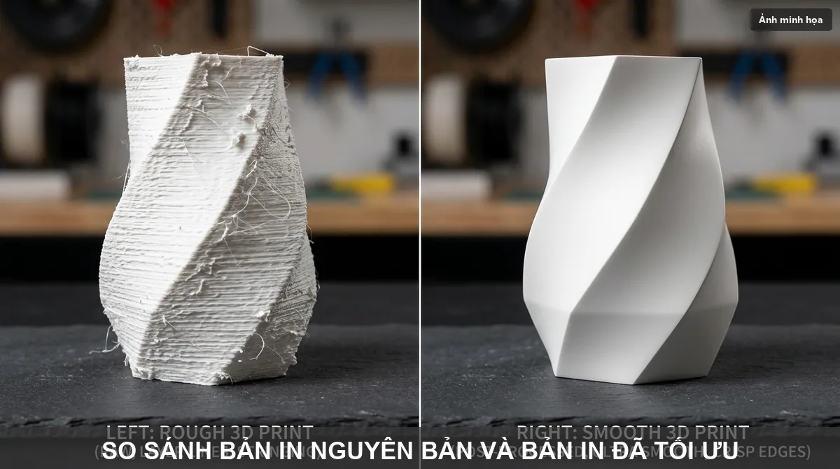 5 mẹo giúp bản in 3D sắc nét & mịn hơn