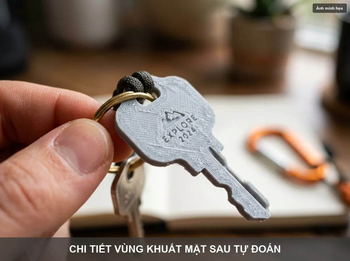 Cận cảnh chi tiết bị mất nét ở mặt sau
